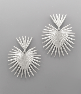 Fan Spike Earrings