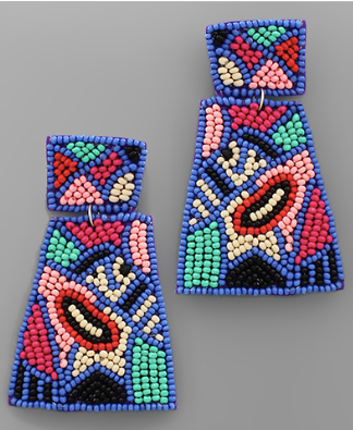 Pop Art Lip Earrings