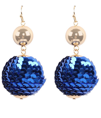 Disco Ball Sequin Earrings