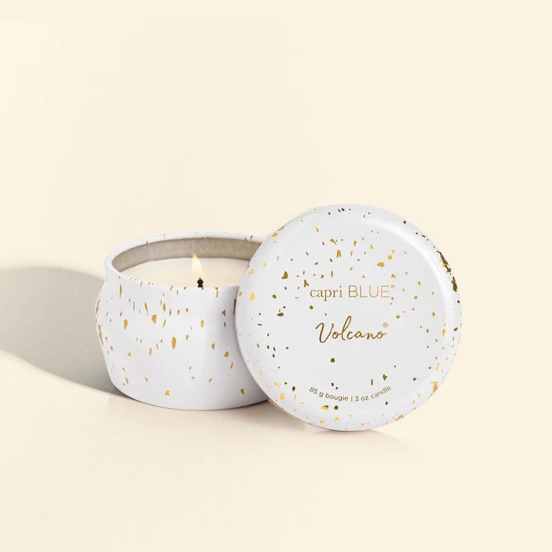 Capri Blue - Glimmer Mini Tin - Volcano 3oz - KJ Clothier