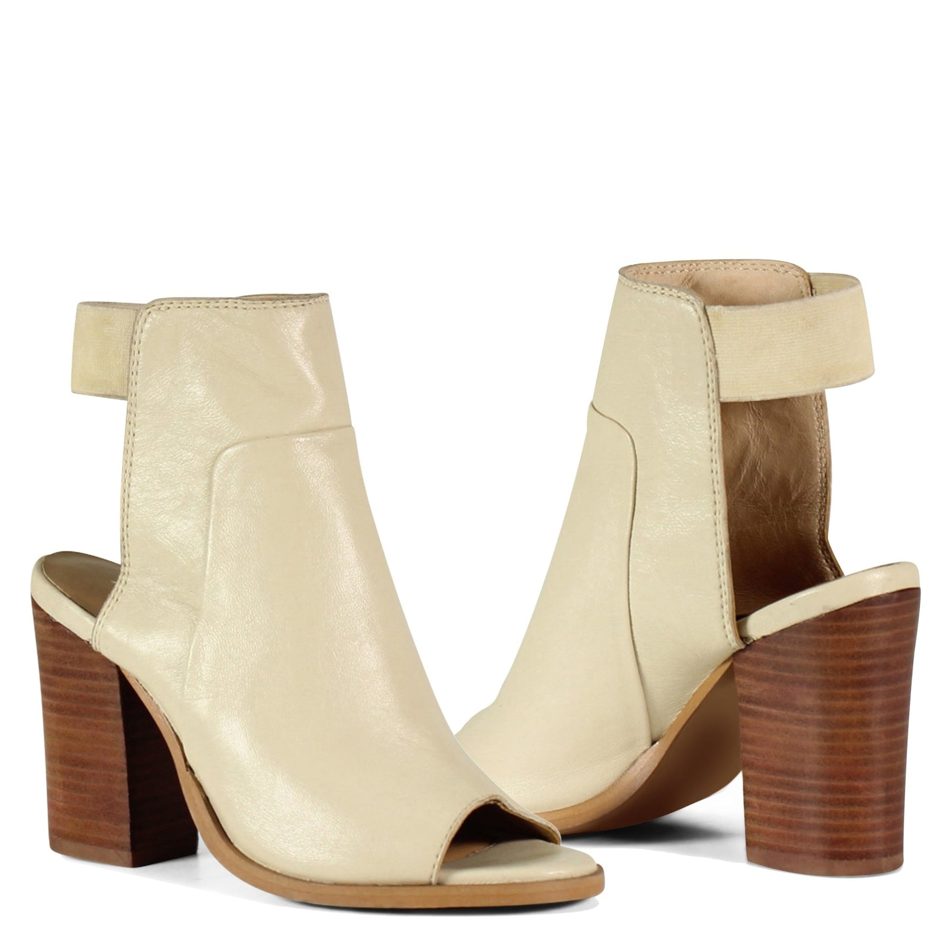 Diba True - Insta Gate Bootie - Beige Leather - KJ Clothier
