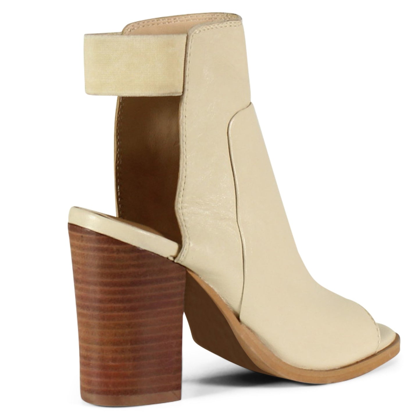 Diba True - Insta Gate Bootie - Beige Leather - KJ Clothier