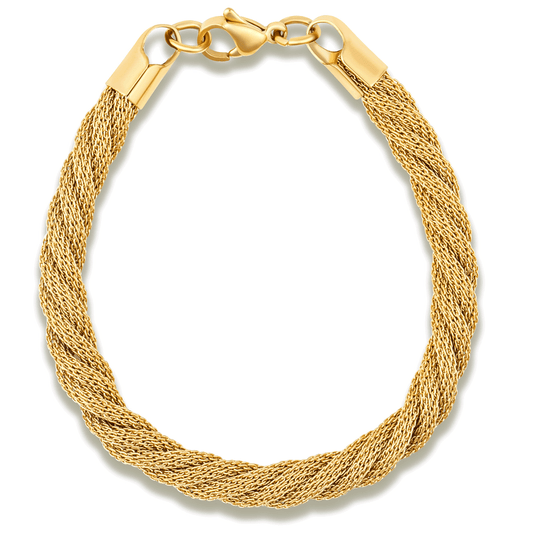 Ellie Vail Jewelry - Danica Mesh Rope Chain Bracelet - KJ Clothier
