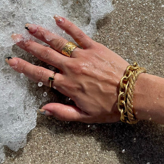 Ellie Vail Jewelry - Danica Mesh Rope Chain Bracelet - KJ Clothier