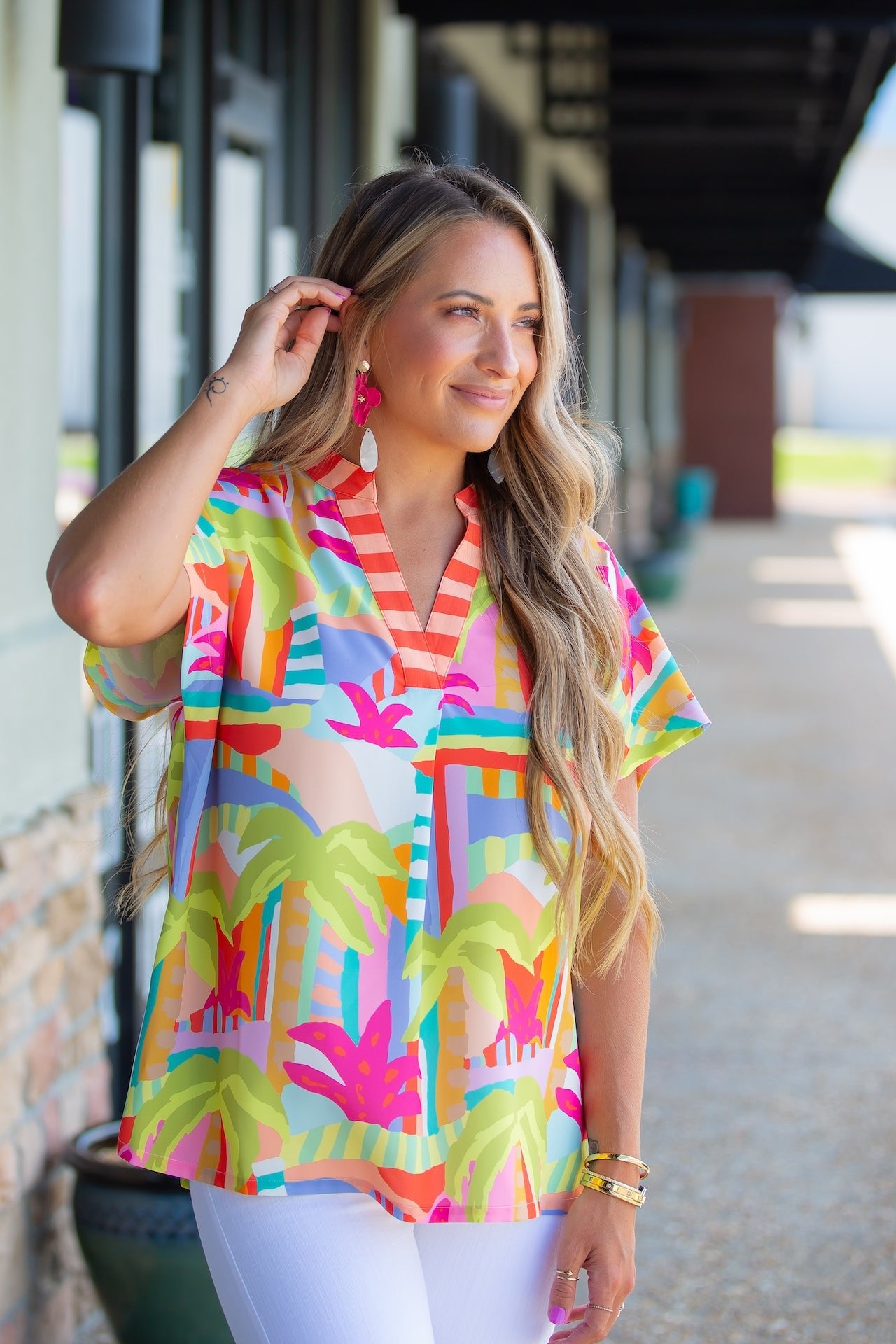Frenzy Floral Drops - KJ Clothier