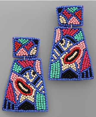 Pop Art Lip Earrings - KJ Clothier