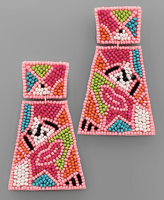 Pop Art Lip Earrings - KJ Clothier