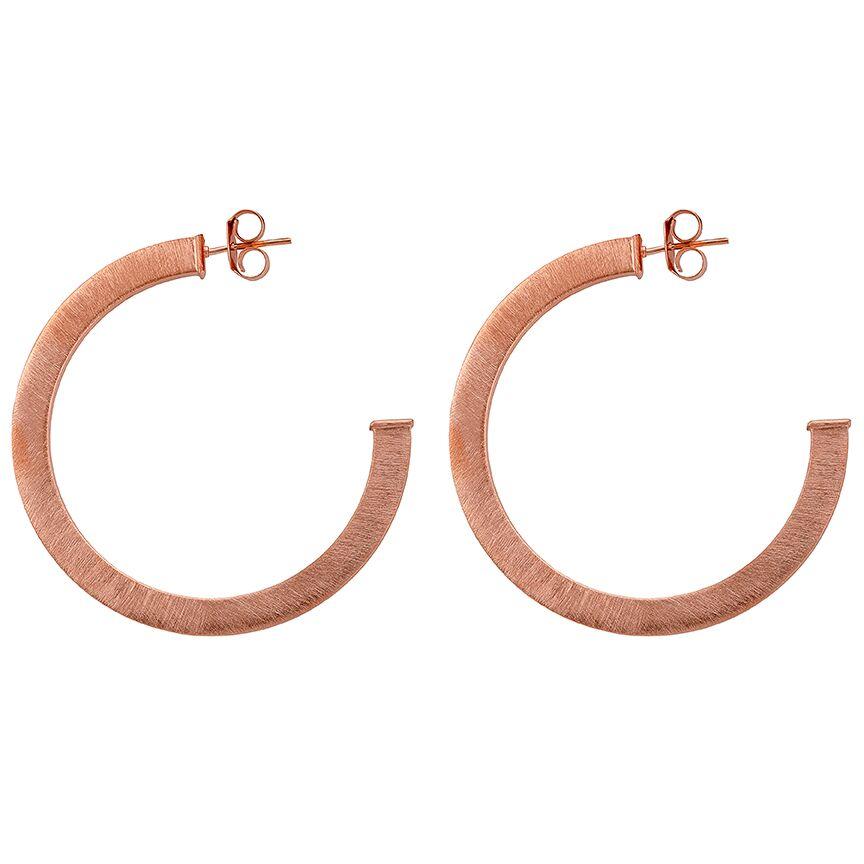 Sheila Fajl - Elisa Hoops - Rose Gold - KJ Clothier
