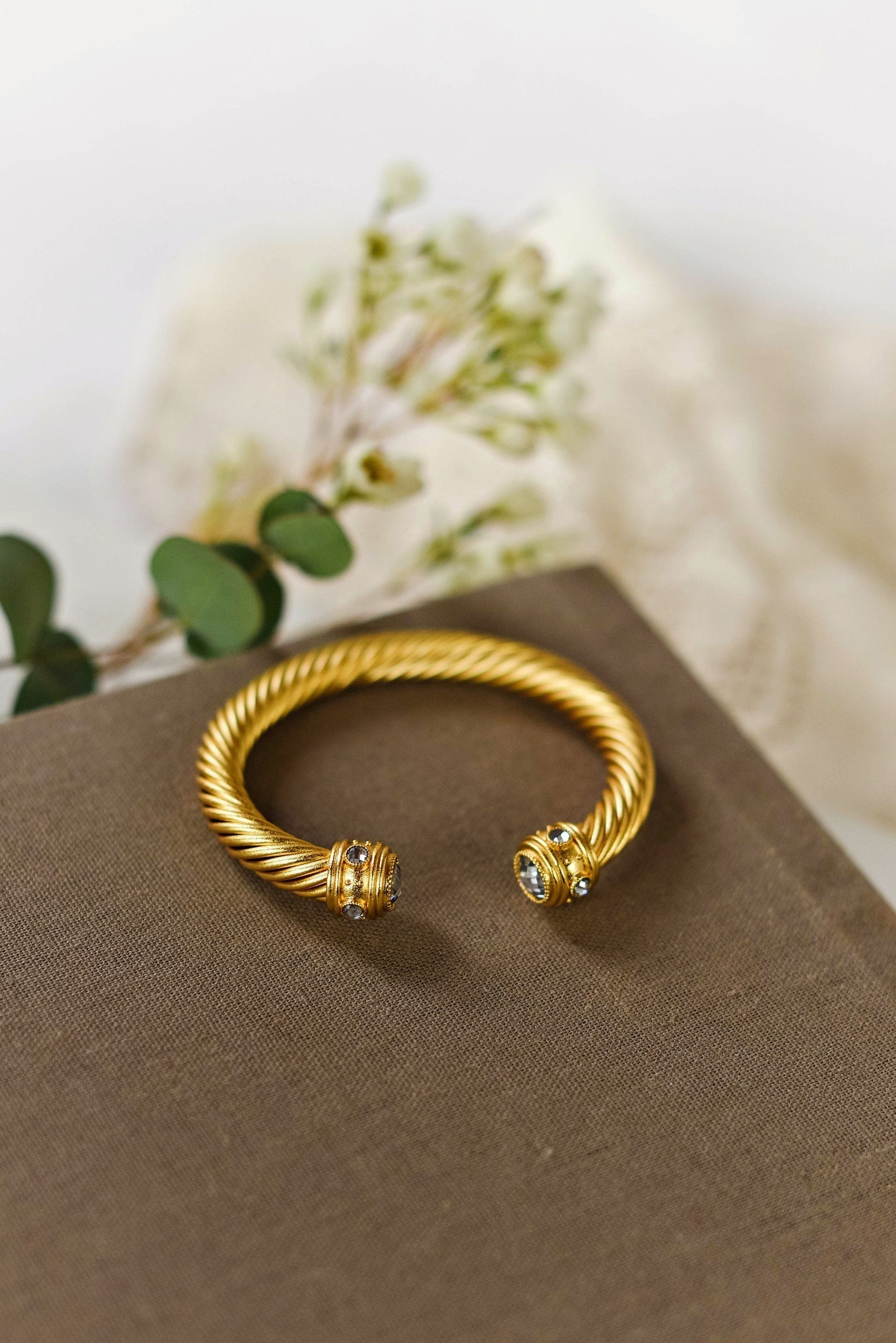 Tatum James Designs - Tiffani Stone Cuff - KJ Clothier