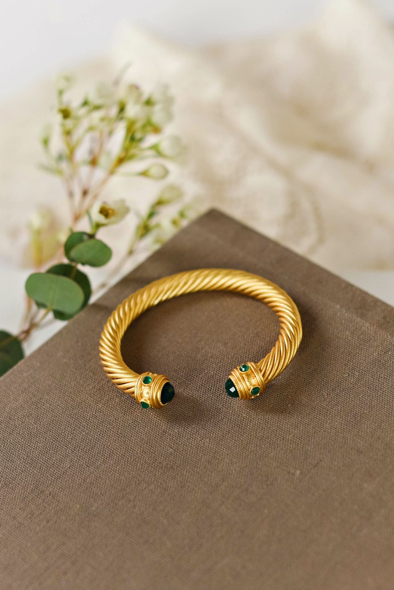 Tatum James Designs - Tiffani Stone Cuff - KJ Clothier