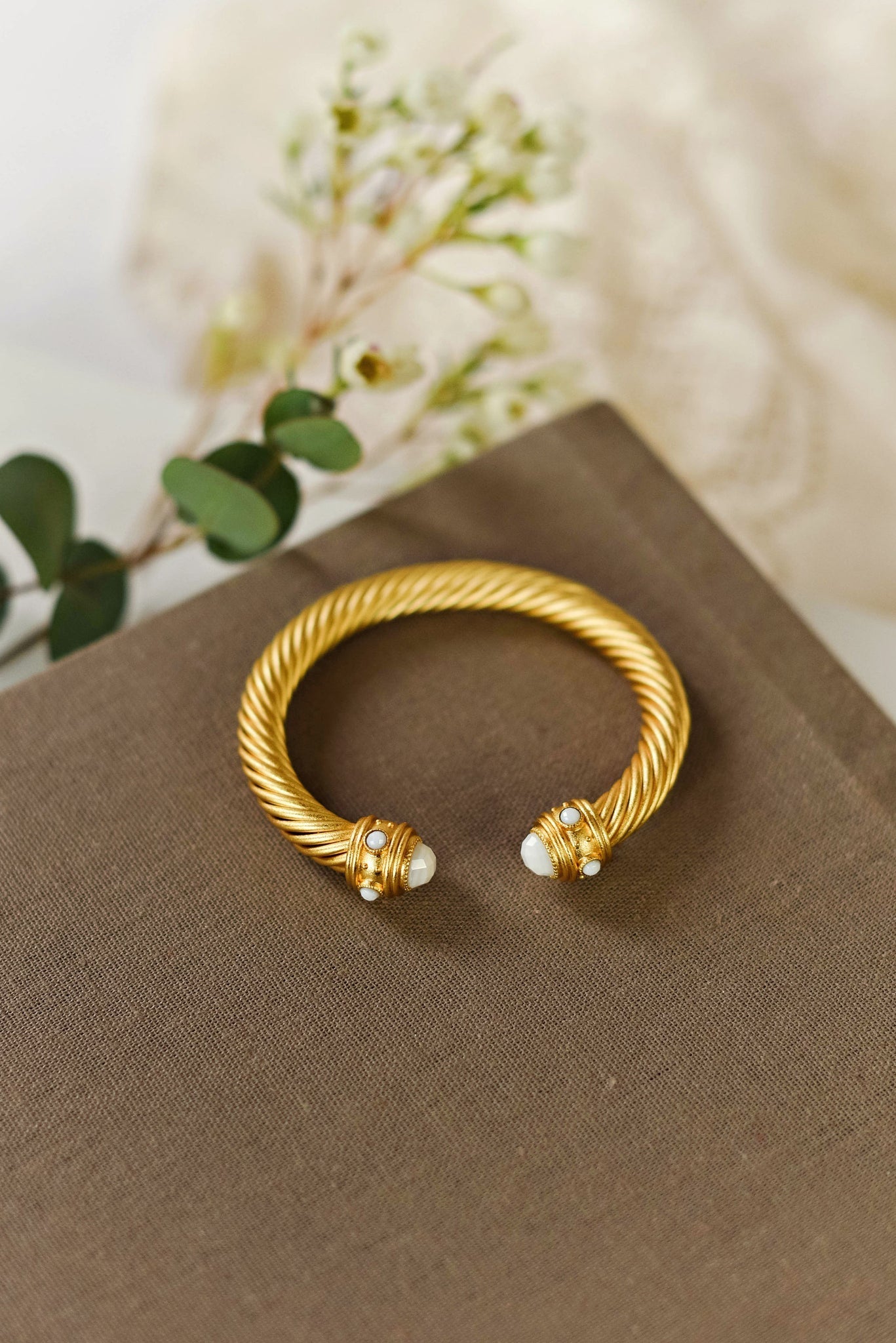 Tatum James Designs - Tiffani Stone Cuff - KJ Clothier