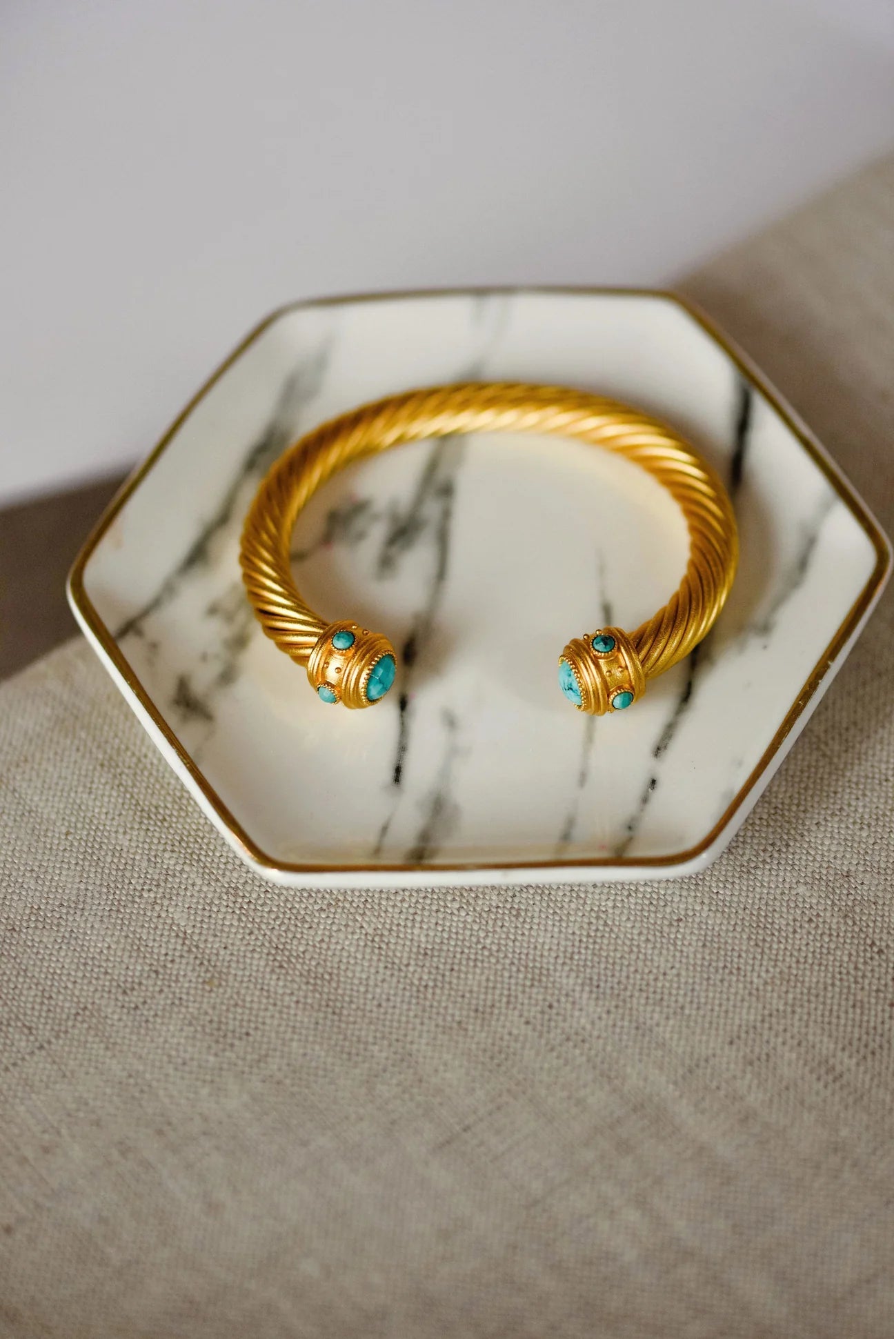 Tatum James Designs - Tiffani Stone Cuff - KJ Clothier