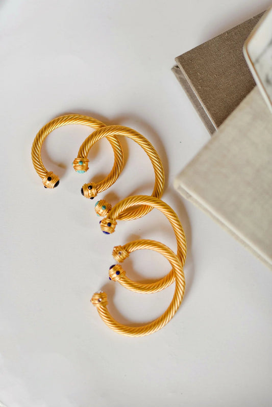 Tatum James Designs - Tiffani Stone Cuff - KJ Clothier