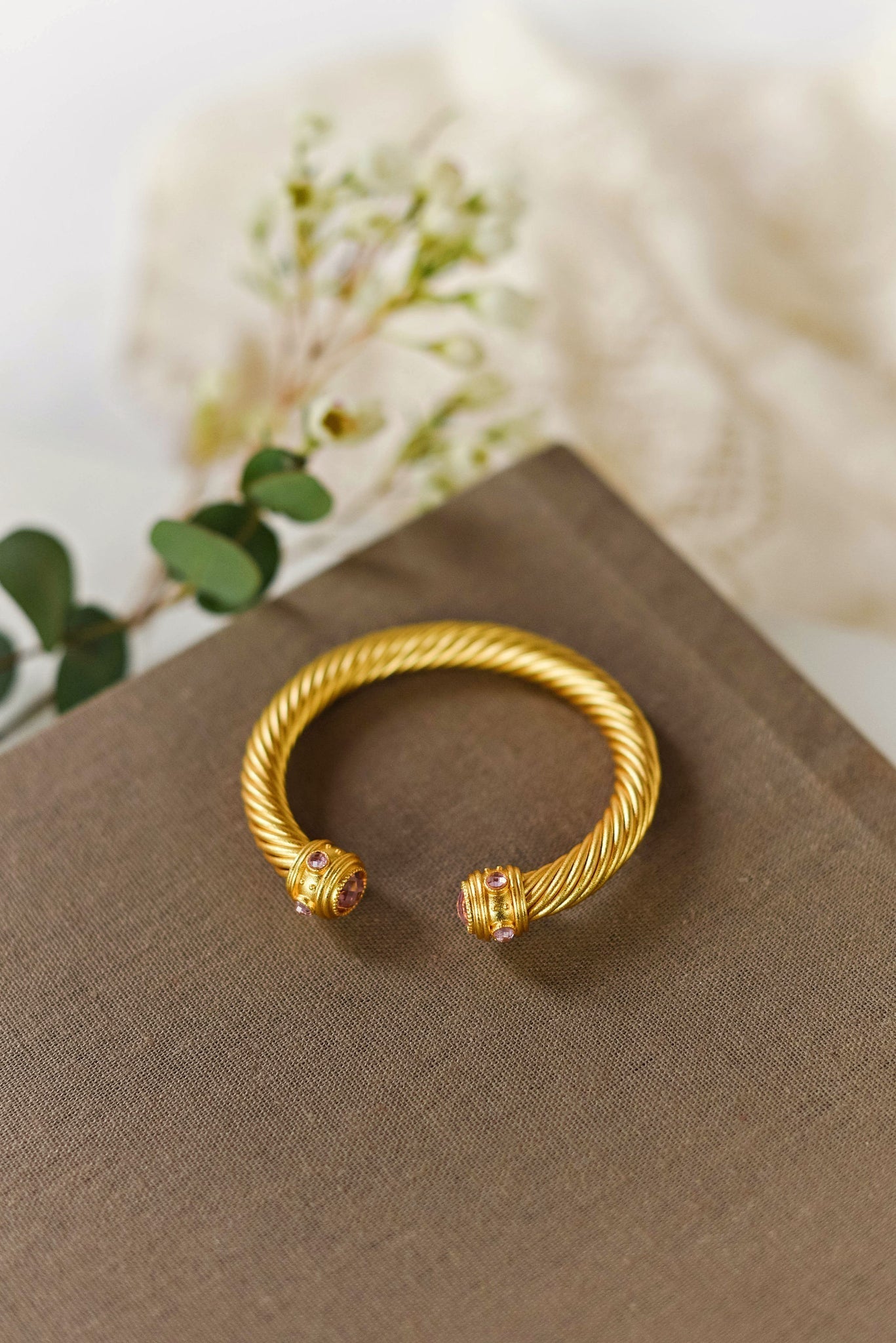 Tatum James Designs - Tiffani Stone Cuff - KJ Clothier