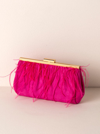 Shiraleah - Filomena Clutch Bag - Pink