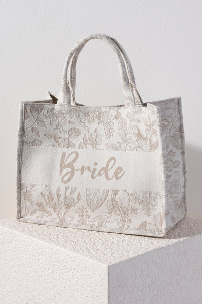 Shiraleah - Bride Tote - Natural