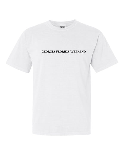 PRE-ORDER: GEORGIA FLORIDA WEEKEND TEE (2 COLORS)