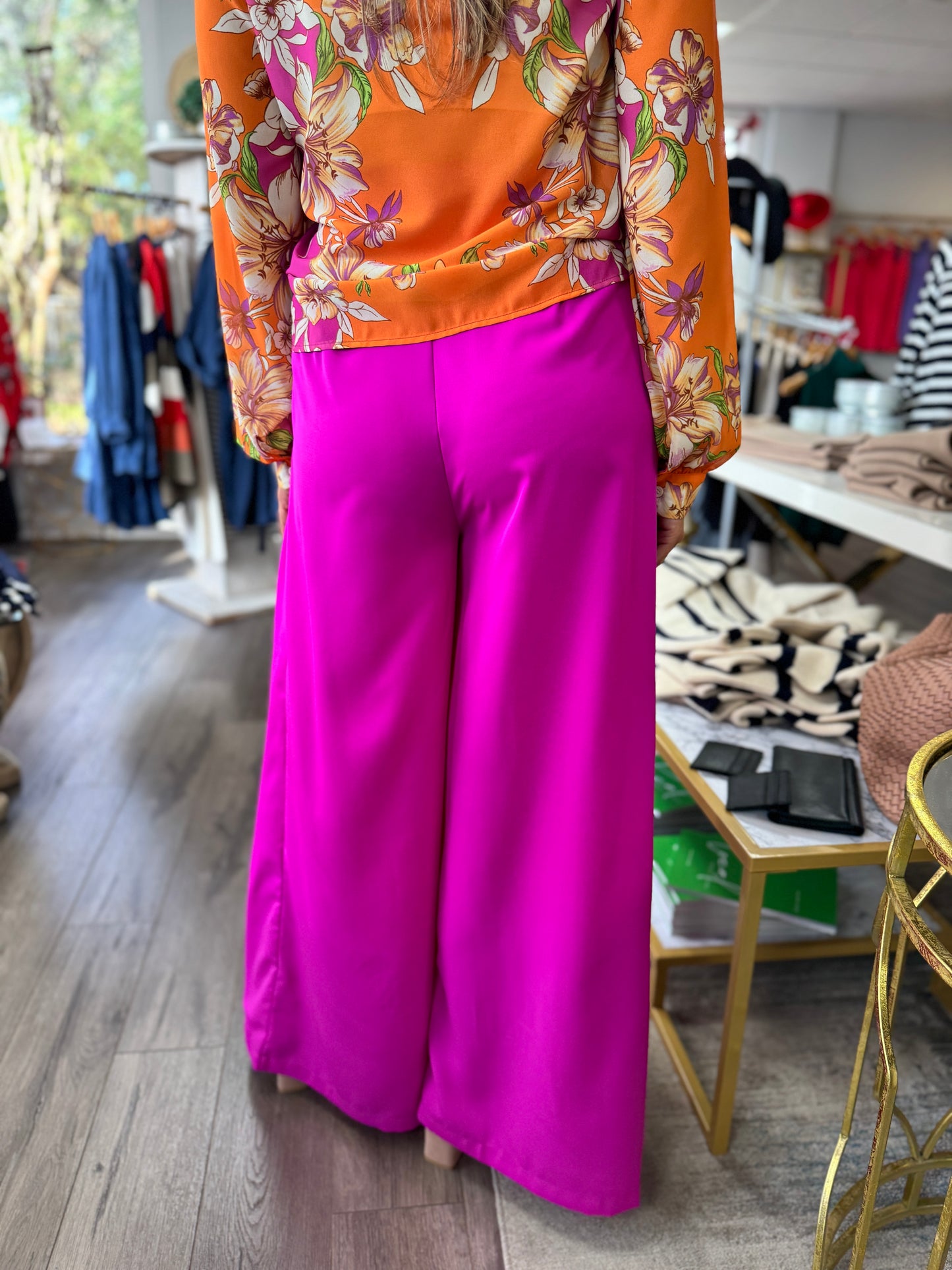 Iconic Trousers - Magenta