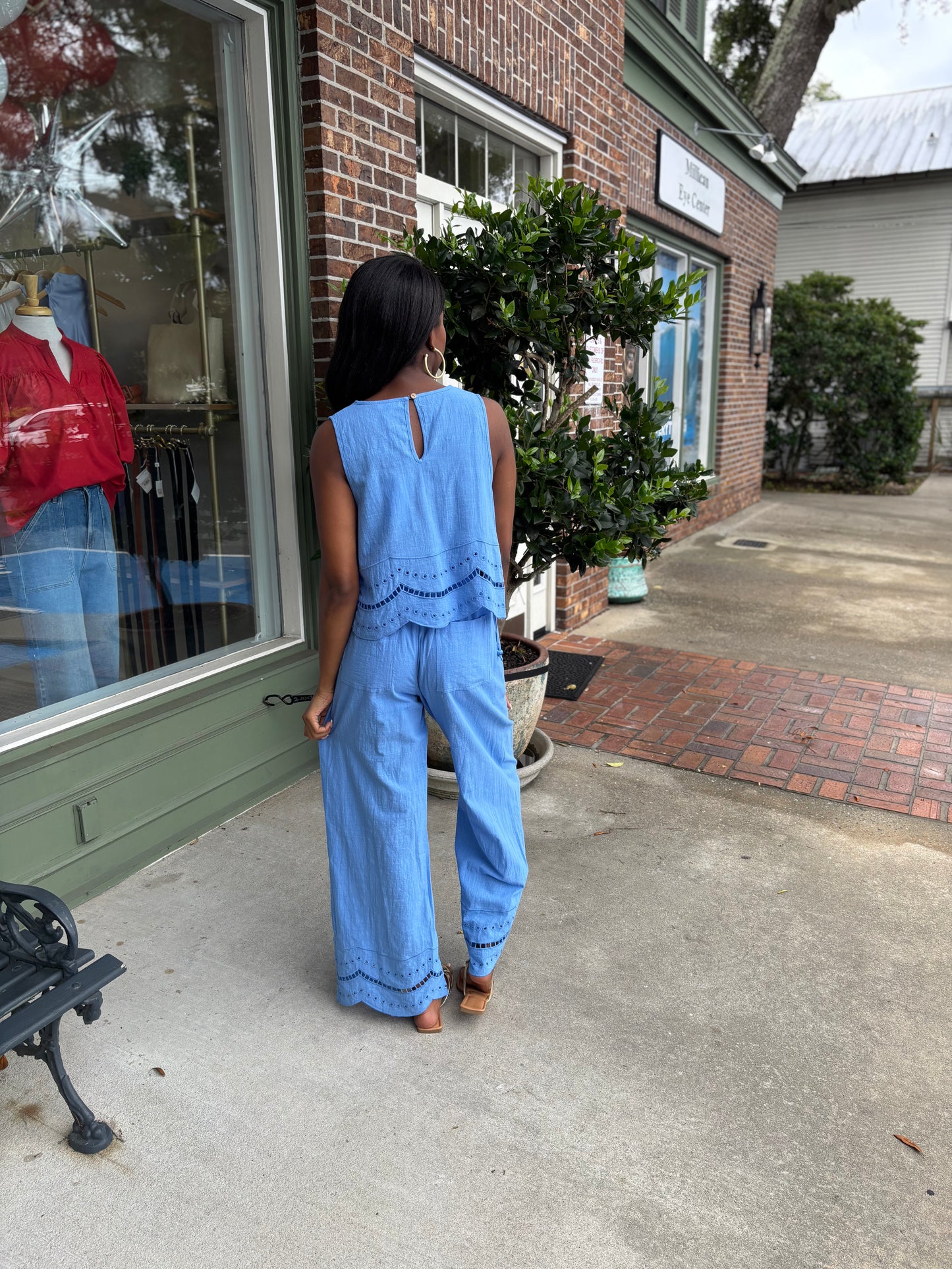 Eyelet Ease Set - Ocean Blue