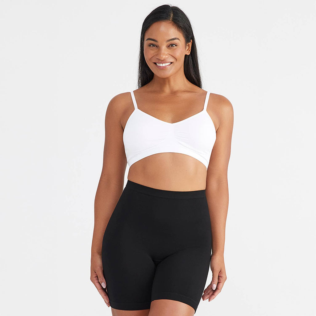 Brigitta Mid Waist Shapewear Slip Short - Yummie SoftServe™- Black