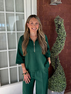Day To Night Pants Set - Green