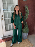Day To Night Pants Set - Green