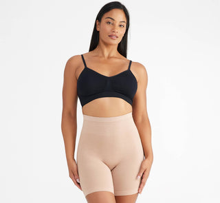 Brigitta Mid Waist Shapewear Slip Short - Yummie SoftServe™- Black