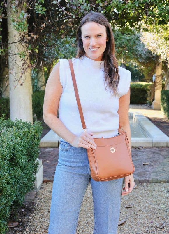 Caroline Hill - Bethany Crossbody - Camel