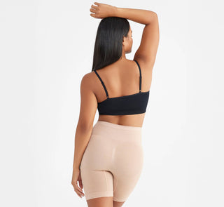 Brigitta Mid Waist Shapewear Slip Short - Yummie SoftServe™- Black