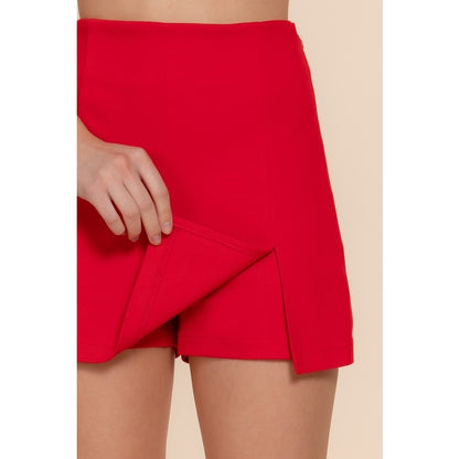 Rally Skort - Red