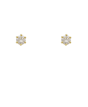 5mm CZ Studs - KJ Clothier