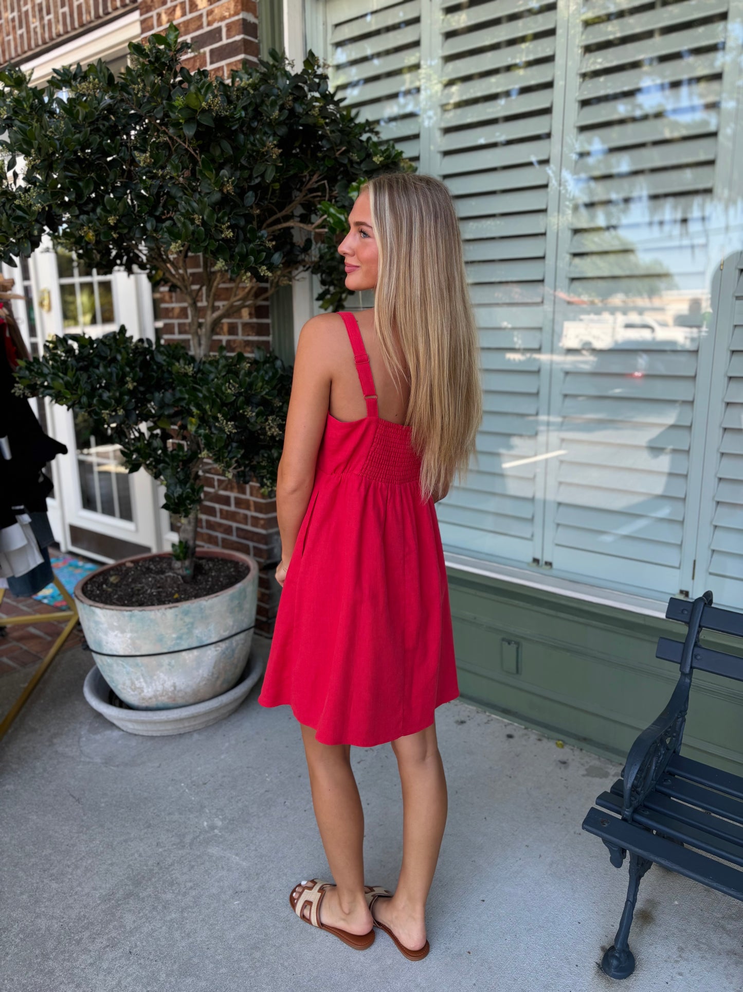 Bows and Babes Dress - Red