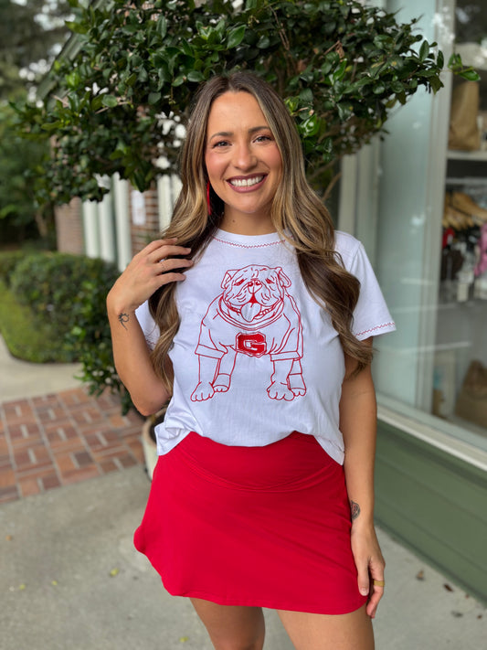 Stewart Simmons - Standing Dawg Embroidered Tee