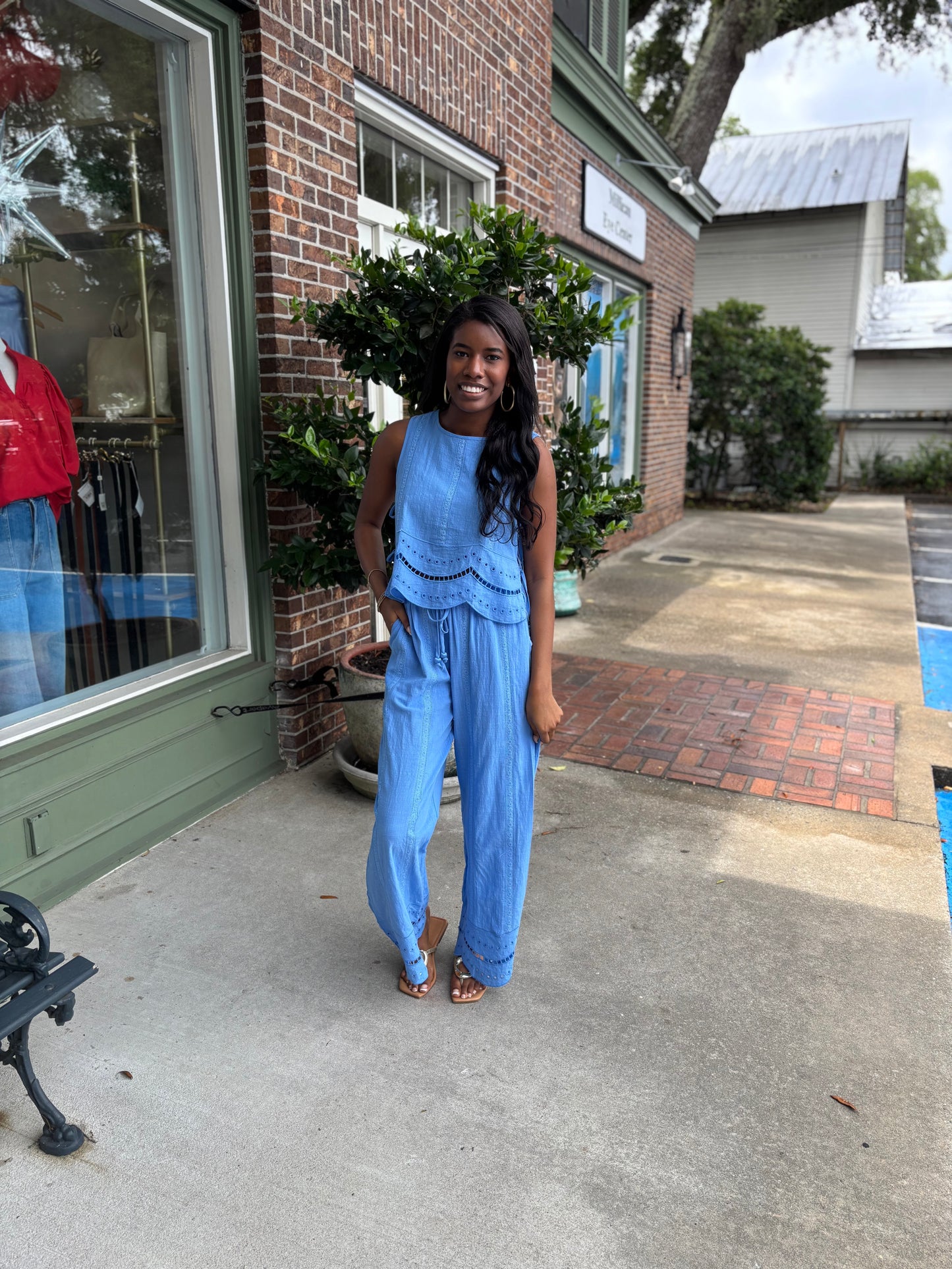 Eyelet Ease Set - Ocean Blue