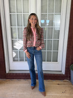 Mary Square - Naomi Blouse - Ashdown Abbey Cocoa