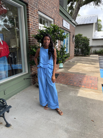 Eyelet Ease Set - Ocean Blue