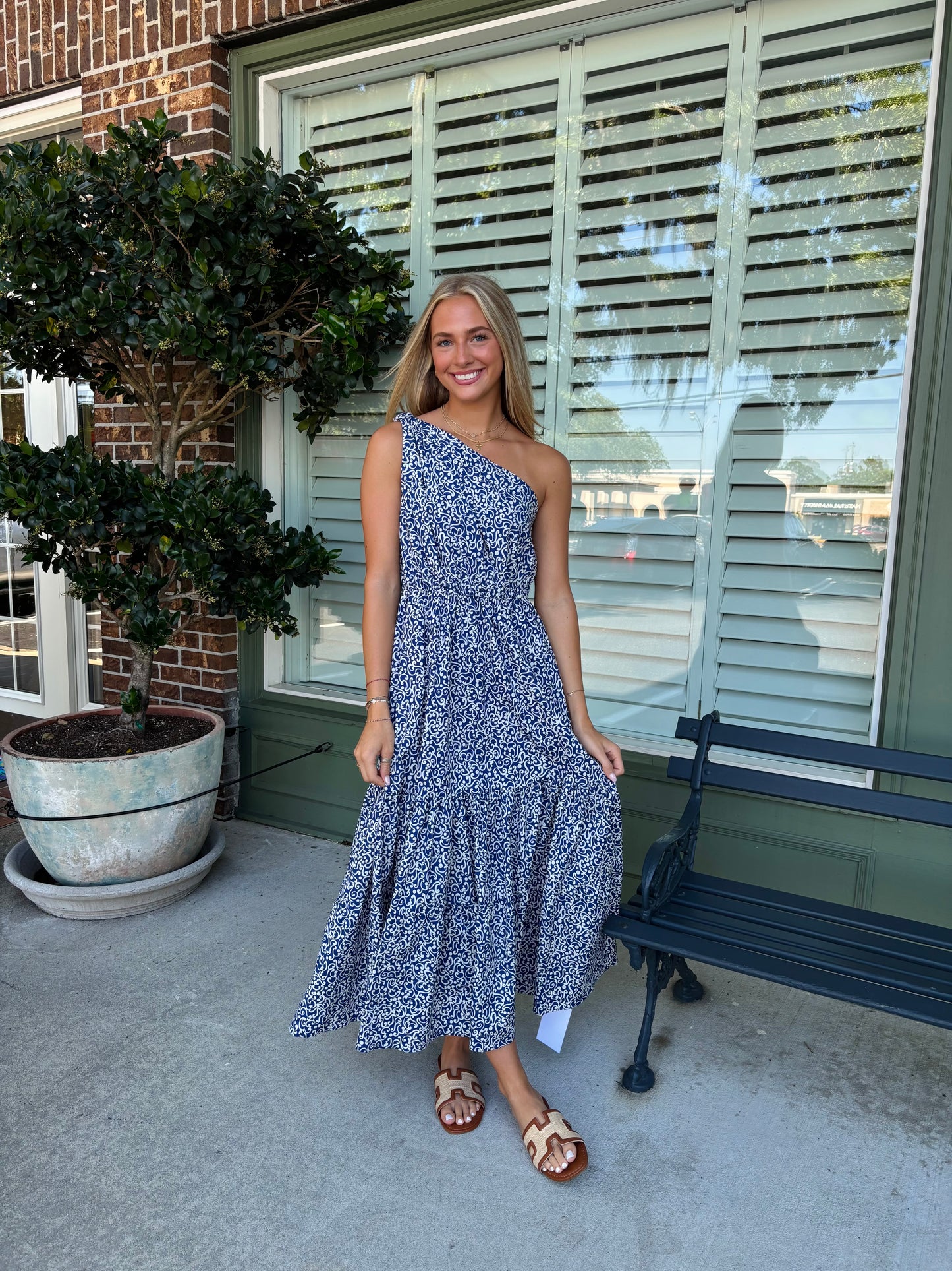 Sasha One Shoulder Maxi Dress