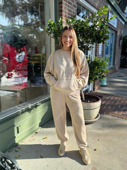 Free People - Slow It Down Pullover - Morning Oat