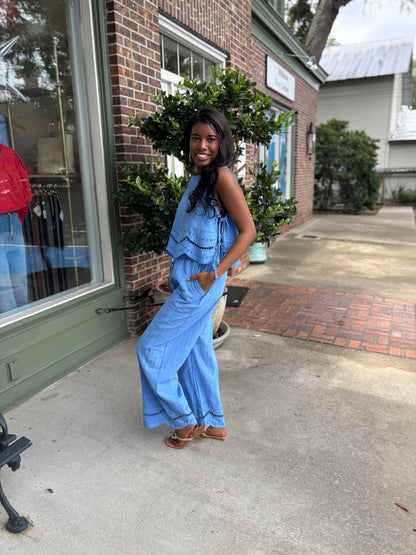 Eyelet Ease Set - Ocean Blue