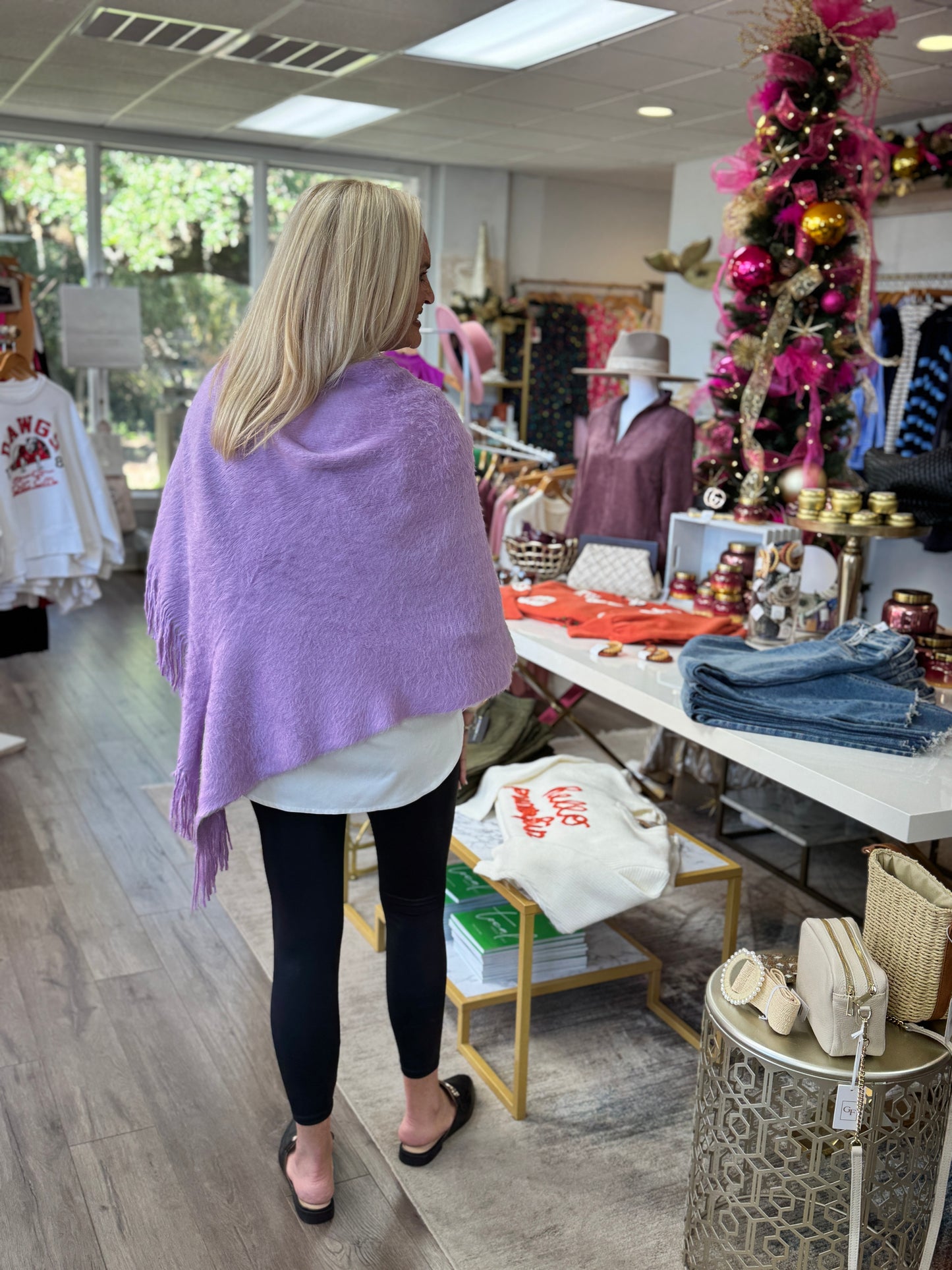 Grab and Go Poncho - Mauve