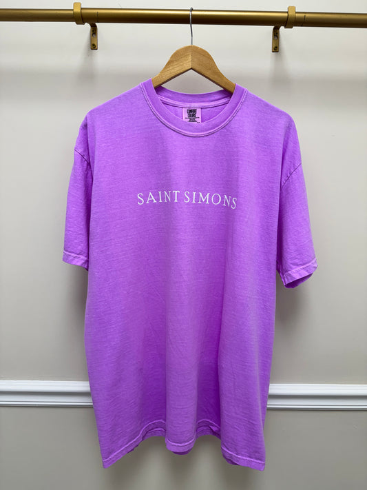 Saint Simons Tee - Neon Violet