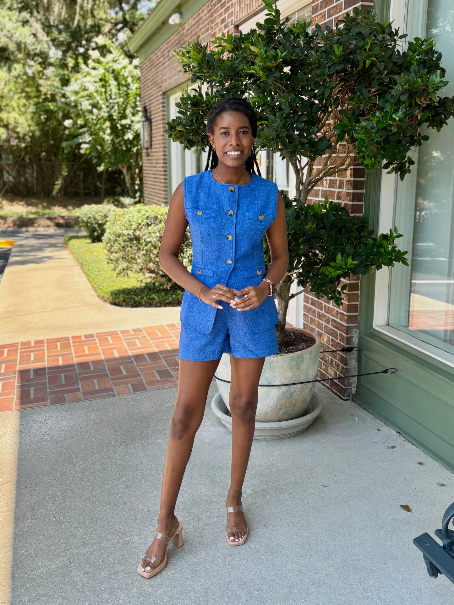 Candy Cobalt Vest Top