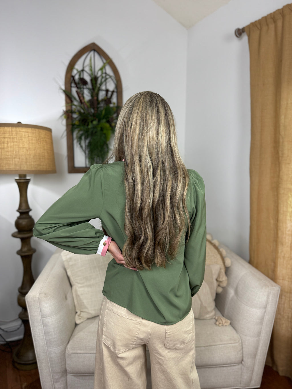 Mary Square - Tricia Top - Fern