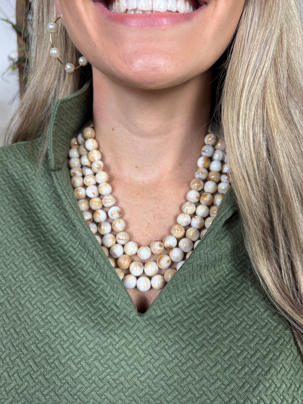 Mary Square - Jocelyn Top - Olive