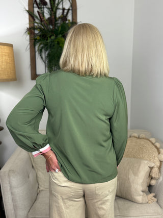 Mary Square - Tricia Top - Fern