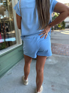 Mary Square - Stephie Shorts - Blue