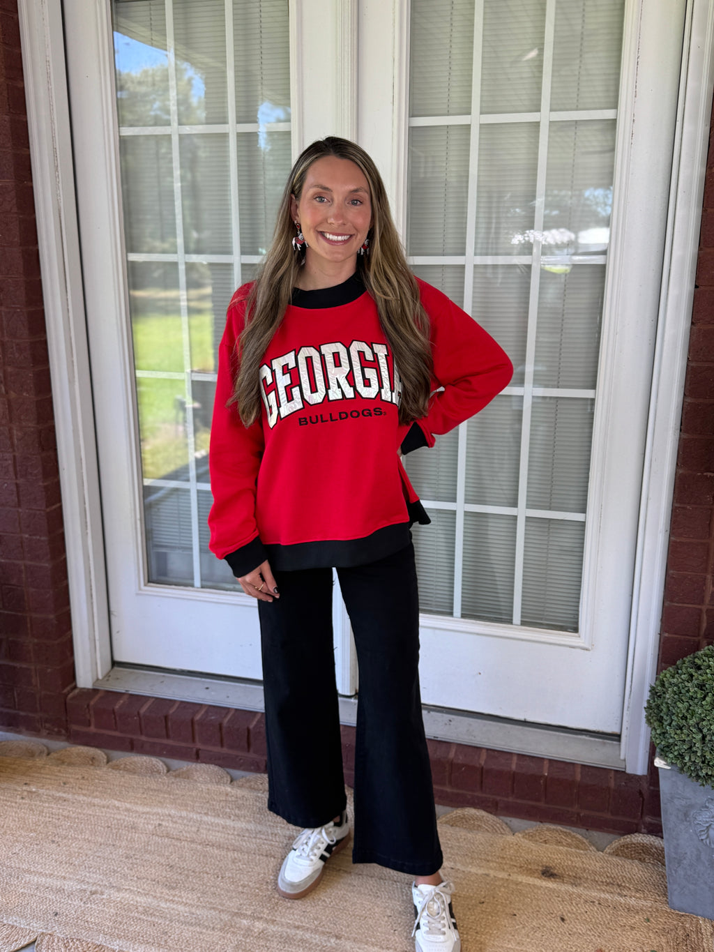 Stewart Simmons - Georgia Captain Mock Neck Pullover