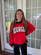 Stewart Simmons - Georgia Captain Mock Neck Pullover