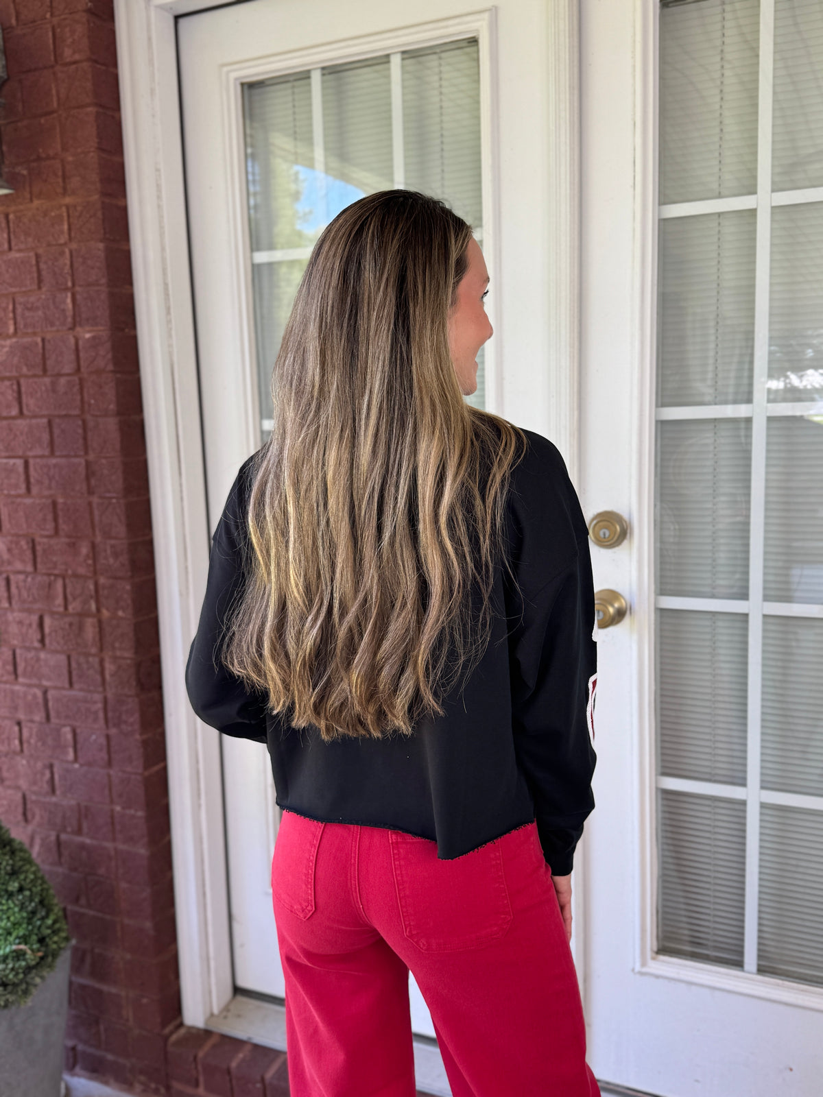Stewart Simmons - Georgia Stadium Sequin Crewneck