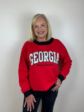 Stewart Simmons - Georgia Captain Mock Neck Pullover